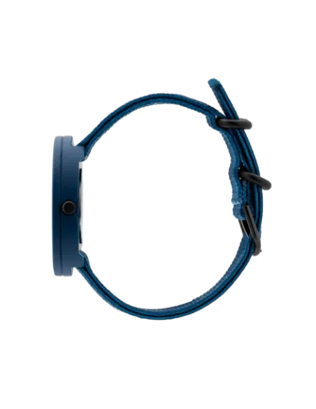 PICTO | 40 mm / Deep Blue og Pink Reef urskive / Deep Blue genanvendt rem