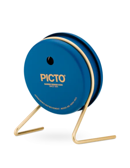 PICTO bordur i Royal Blue – tidløst minimalistisk design og funktion.