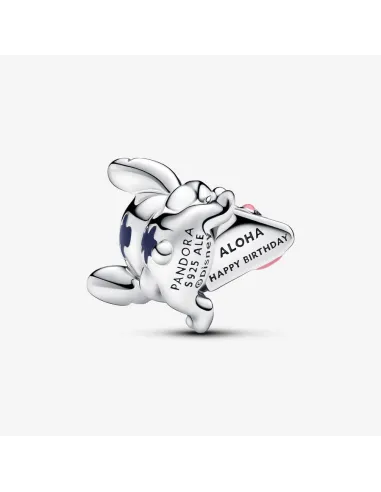 Pandora Julemagi Muranoglas Charm i rød med gylden folie og julemotiver