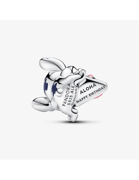 Pandora Julemagi Muranoglas Charm i rød med gylden folie og julemotiver