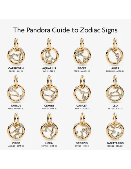 PANDORA Sagittarius Zodiac Charm med Vedhæng | Udforsk Din Eventyrlyst PANDORA Sagittarius Zodiac Charm med Vedhæng | Udforsk Din Eventyrlyst
