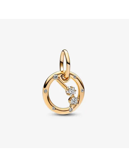 PANDORA Sagittarius Zodiac Charm med Vedhæng | Udforsk Din Eventyrlyst