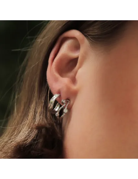 IZABEL CAMILLE | Vera - Ørering Sølv IZABEL CAMILLE | Vera - Ørering Sølv