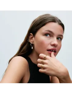 PANDORA | Organisk formede uendeligheds ear cuff 2