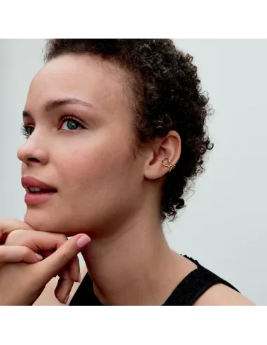 PANDORA | Organisk formede uendeligheds ear cuff