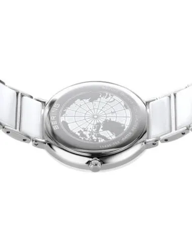 BERING Classic Ur – Poleret guld, rustfrit stål med keramiske links.