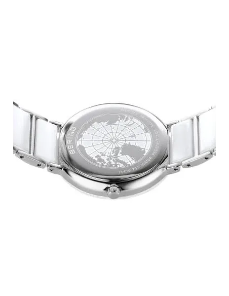 BERING Classic Ur – Poleret guld, rustfrit stål med keramiske links.