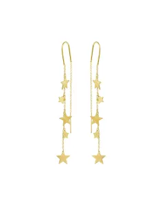 SUSANNE FRIIS BJØRNER | Ørekæde forgyldt sølv med stjerner