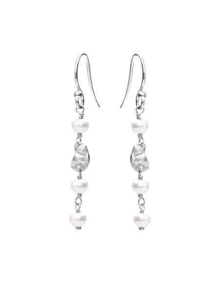 SUSANNE FRIIS BJØRNER | Ørebøjle sølv med perler