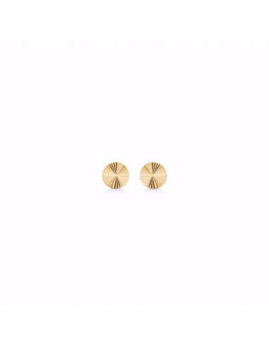 Guld & Sølv Design| Guld ørestik 8kt. 5mm