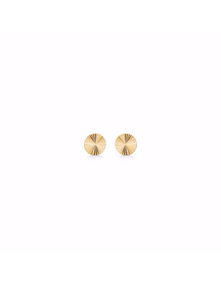 Guld & Sølv Design| Guld ørestik 8kt. 5mm
