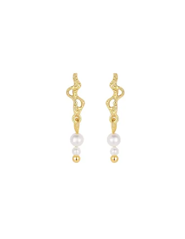 NAVA COPENHAGEN | Avisa Earrings - Forgyldt