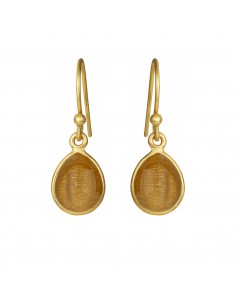 SUSANNE FRIIS BJØRNER | FORG. ØREBØJLER MED GYLDEN MÅNESTEN