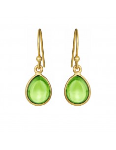 SUSANNE FRIIS BJØRNER | FORG. ØREBØJLER MED PERIDOT