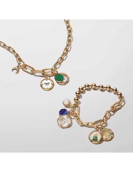 Pandora | Pandora ME Behandlet Ferskvandskulturperle Sol Minicharm med vedhæng Pandora | Pandora ME Behandlet Ferskvandskulturperle Sol Minicharm med vedhæng