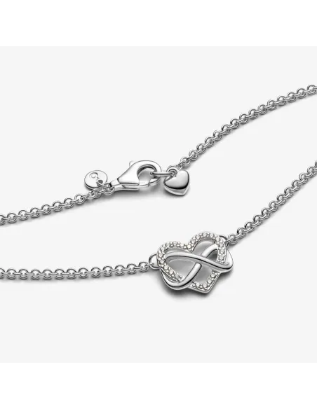 Funklende Firkantet Blå Halo Halskæde med Vedhæng – med blå krystal og pavé Funklende Firkantet Blå Halo Halskæde med Vedhæng – med blå krystal og pavé