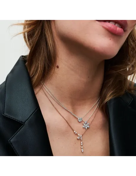 PANDORA | Funklende Herbarium Klynge ørestikker PANDORA | Funklende Herbarium Klynge ørestikker