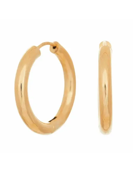 Siersbøl | 8kt. guldcreoler 20 mm