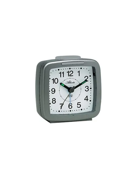 ATLANTA |  Vækkeur mørkegrå m Snooze-lys