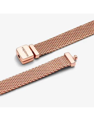 Funklende Krydsende Stjerne Charm – Sterlingsølv og 14 kt. guldbelægning med pavé