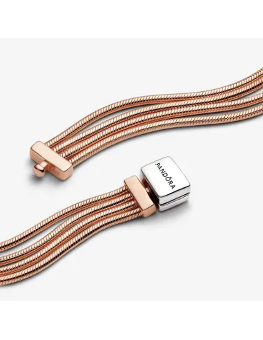 Funklende Krydsende Stjerne Charm – Sterlingsølv og 14 kt. guldbelægning med pavé