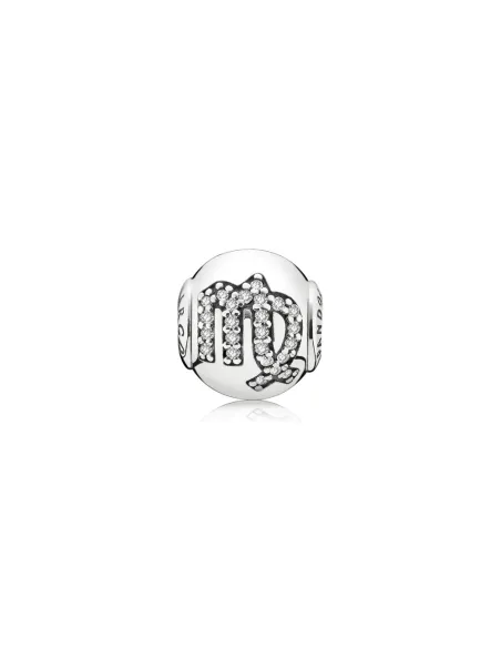 Funklende Krydsende Stjerne Charm – Sterlingsølv og 14 kt. guldbelægning med pavé Funklende Krydsende Stjerne Charm – Sterlingsølv og 14 kt. guldbelægning med pavé