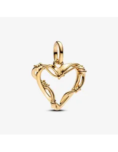 PANDORA | Trådhjerte Charm med vedhæng
