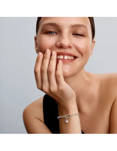 PANDORA | Perle & Pile Minicharm med vedhæng