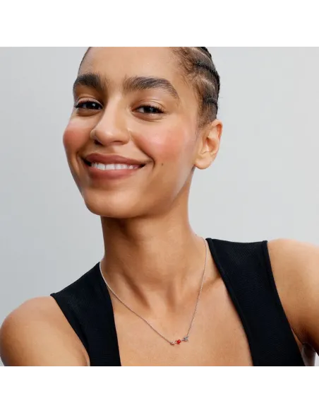 PANDORA | Pil & Muranoglas Hjerte Halskæde PANDORA | Pil & Muranoglas Hjerte Halskæde