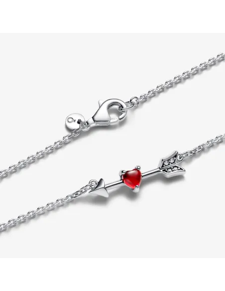 PANDORA | Pil & Muranoglas Hjerte Halskæde PANDORA | Pil & Muranoglas Hjerte Halskæde