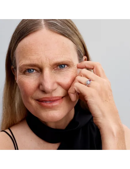 PANDORA | Halo Hjerter Ring PANDORA | Halo Hjerter Ring