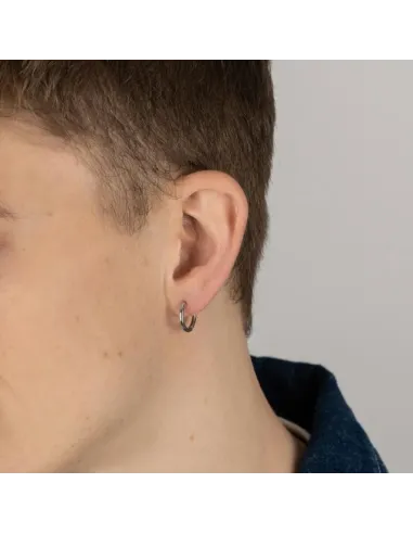 SON OF NOA | SON rhod. sølvcreol 15mm 1 stk.