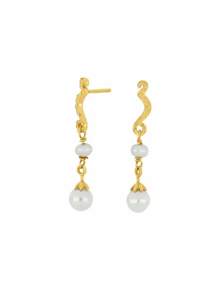 NORDAHL JEWELLERY | Forgyldt sølv ørehængere SPACE52 1 NORDAHL JEWELLERY | Forgyldt sølv ørehængere SPACE52 1