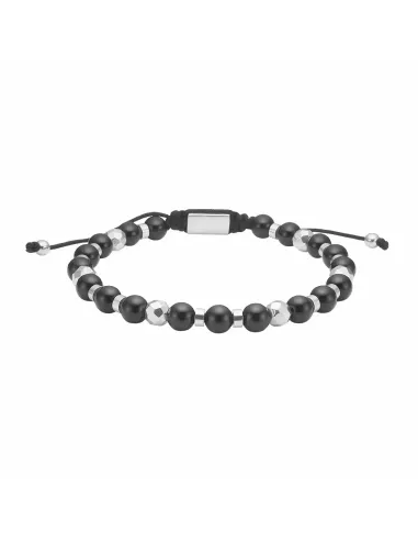 SON OF NOA | SON armbånd black agate og stål