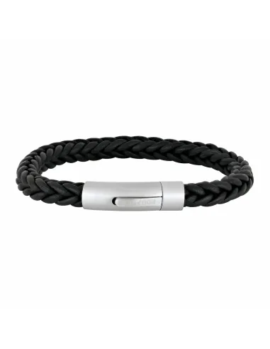 SON OF NOA | SON armbånd sort kalveskind 21cm 21