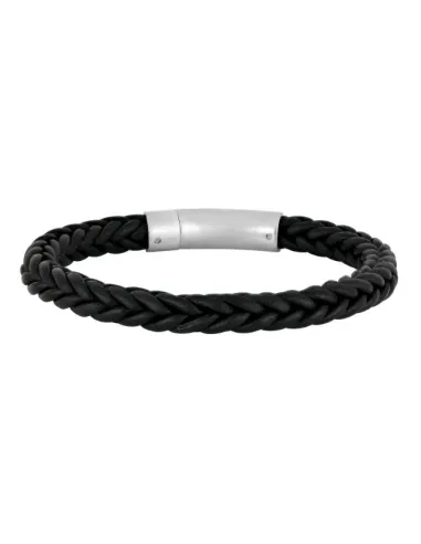 SON OF NOA | SON armbånd sort kalveskind 21cm 21