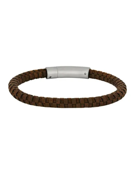 SON OF NOA | SON armbånd brun kalveskind 21cm 6mm
