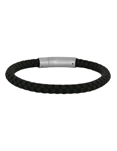 SON OF NOA | SON armbånd sort kalveskind 19cm 6mm