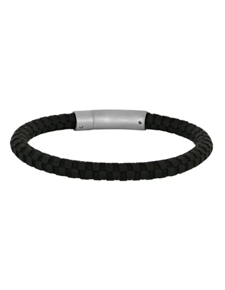 SON OF NOA | SON armbånd sort kalveskind 19cm 6mm