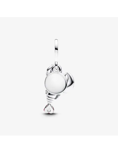 Pandora Lysende Engel Charm i sterlingsølv med funklende sten og stjernevedhæng.