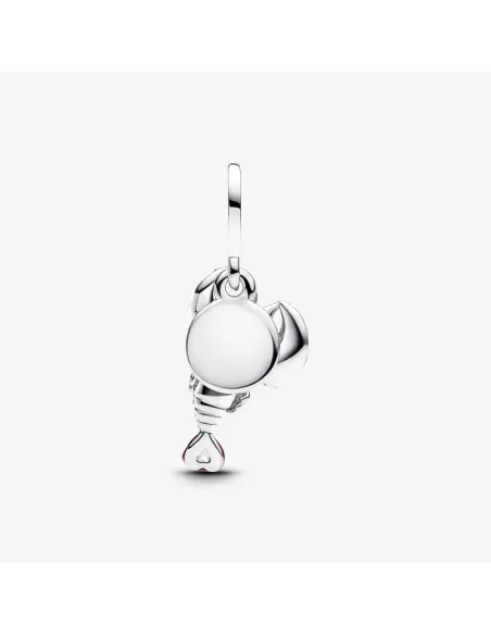 Pandora Lysende Engel Charm i sterlingsølv med funklende sten og stjernevedhæng. Pandora Lysende Engel Charm i sterlingsølv med funklende sten og stjernevedhæng.