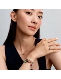 Pandora Lysende Engel Charm i sterlingsølv med funklende sten og stjernevedhæng. 2