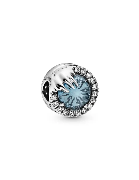 PANDORA | Disney Frozen sterling sølv charme med vinter himmelblå krystal og klare cubic zirconia PANDORA | Disney Frozen sterling sølv charme med vinter himmelblå krystal og klare cubic zirconia