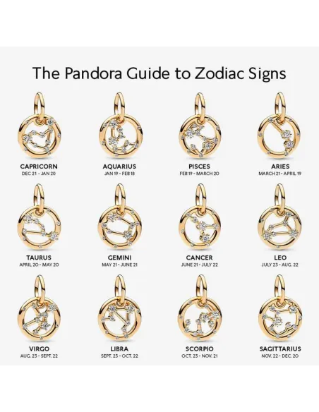 PANDORA Sagittarius Zodiac Charm med Vedhæng | Udforsk Din Eventyrlyst PANDORA Sagittarius Zodiac Charm med Vedhæng | Udforsk Din Eventyrlyst