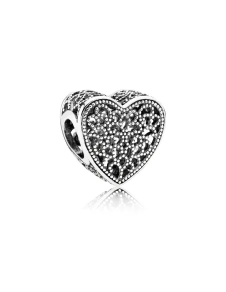 PANDORA | Gennembrudt hjerte sølv charm PANDORA | Gennembrudt hjerte sølv charm