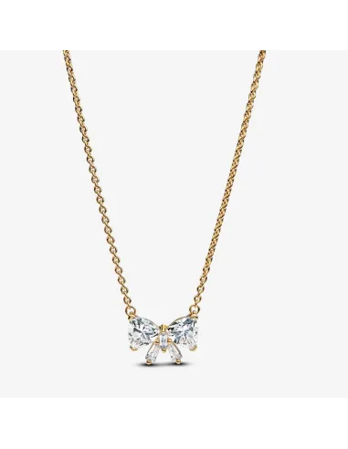 Pandora | Funklende Sløjfe Halskæde