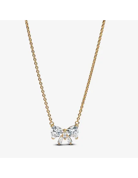 Pandora | Funklende Sløjfe Halskæde Pandora | Funklende Sløjfe Halskæde