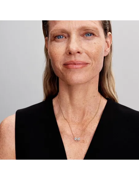 Pandora | Funklende Sløjfe Halskæde Pandora | Funklende Sløjfe Halskæde