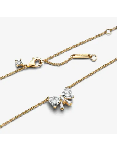 Pandora | Funklende Sløjfe Halskæde