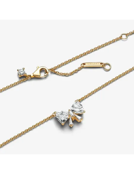 Pandora | Funklende Sløjfe Halskæde Pandora | Funklende Sløjfe Halskæde